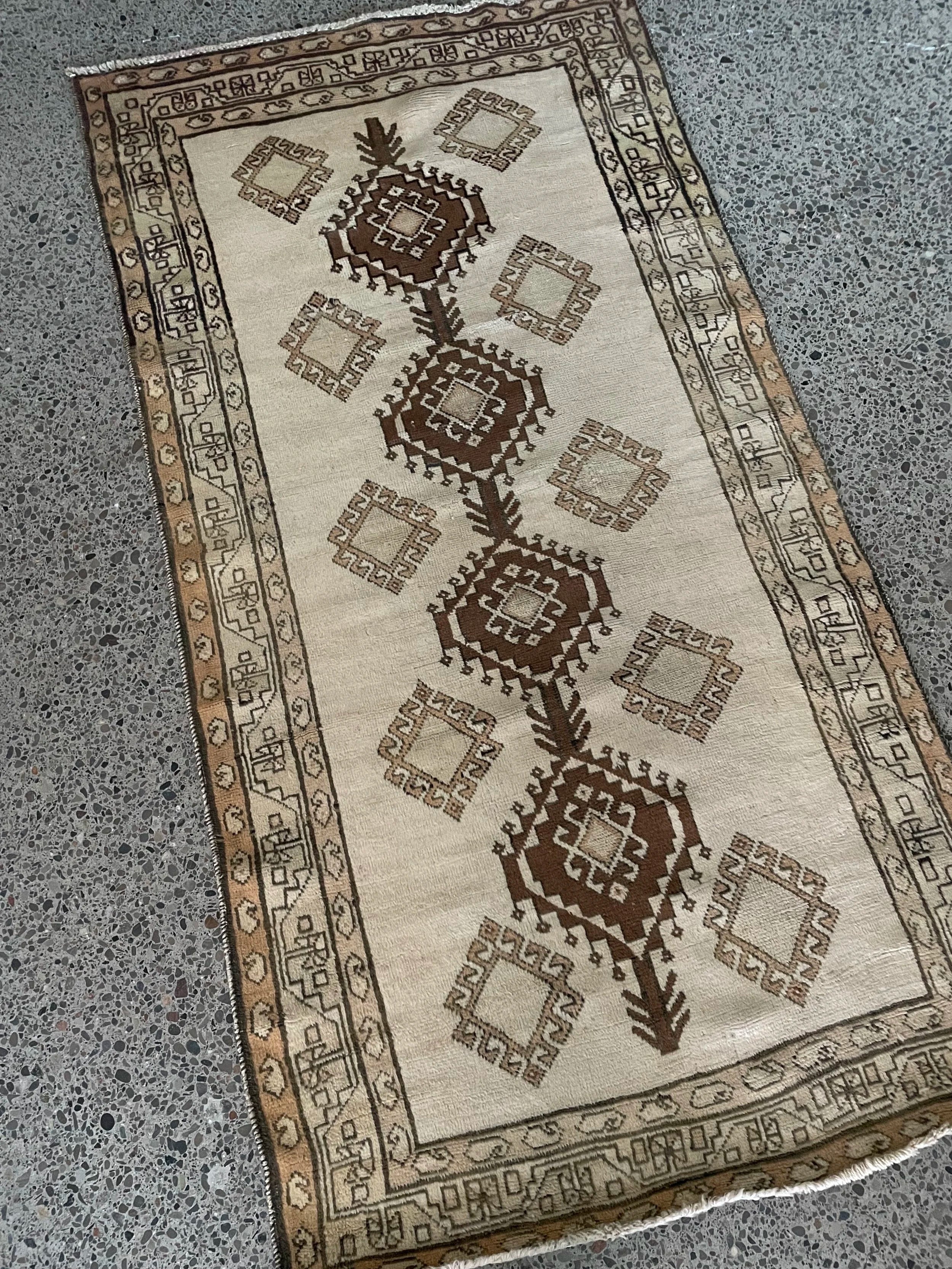 Shiraz Vintage Wool Rug (3'4" x 6'5")