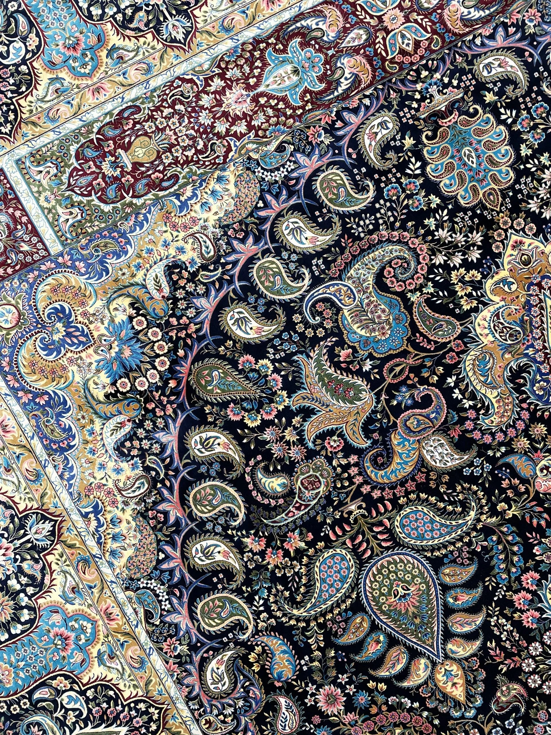 Art. Silk Rug Rug (9'7" x 13'0")