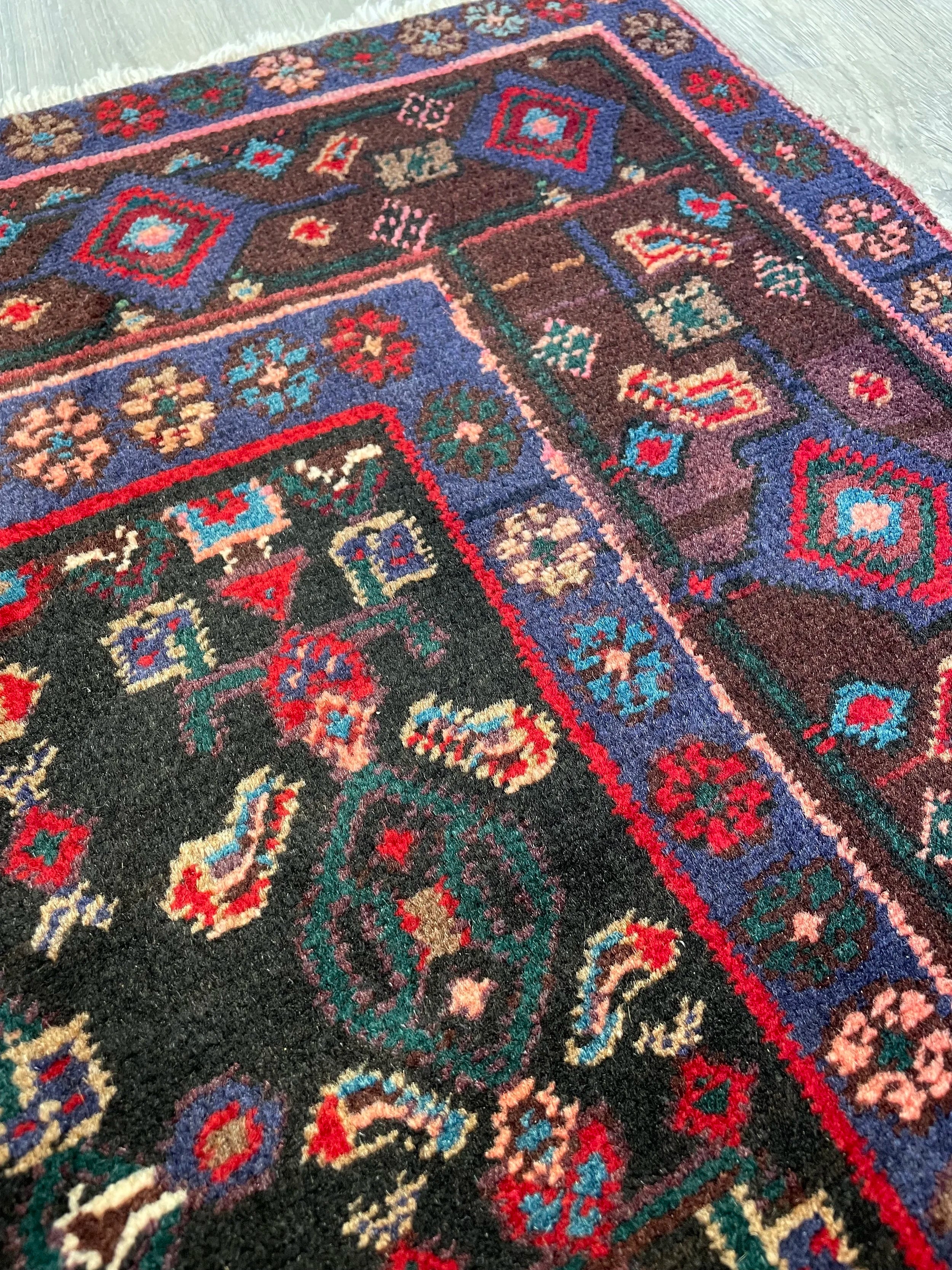 Senneh Wool Rug (3'10" x 4'9")