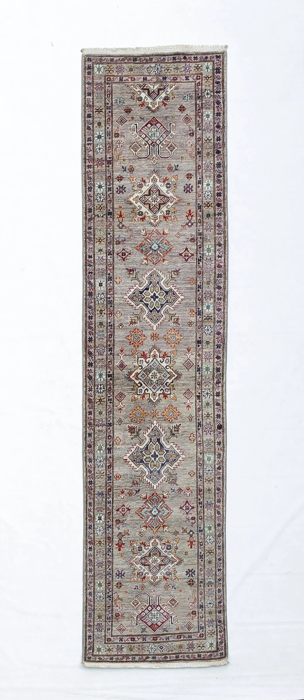 Super Kazak Rug Runner (2'7" x 9'8")