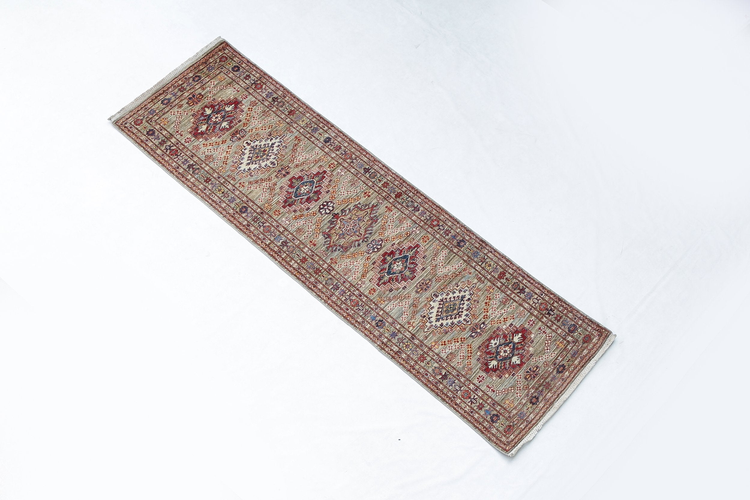 Super Kazak Rug Runner (2'8" x 9'0")