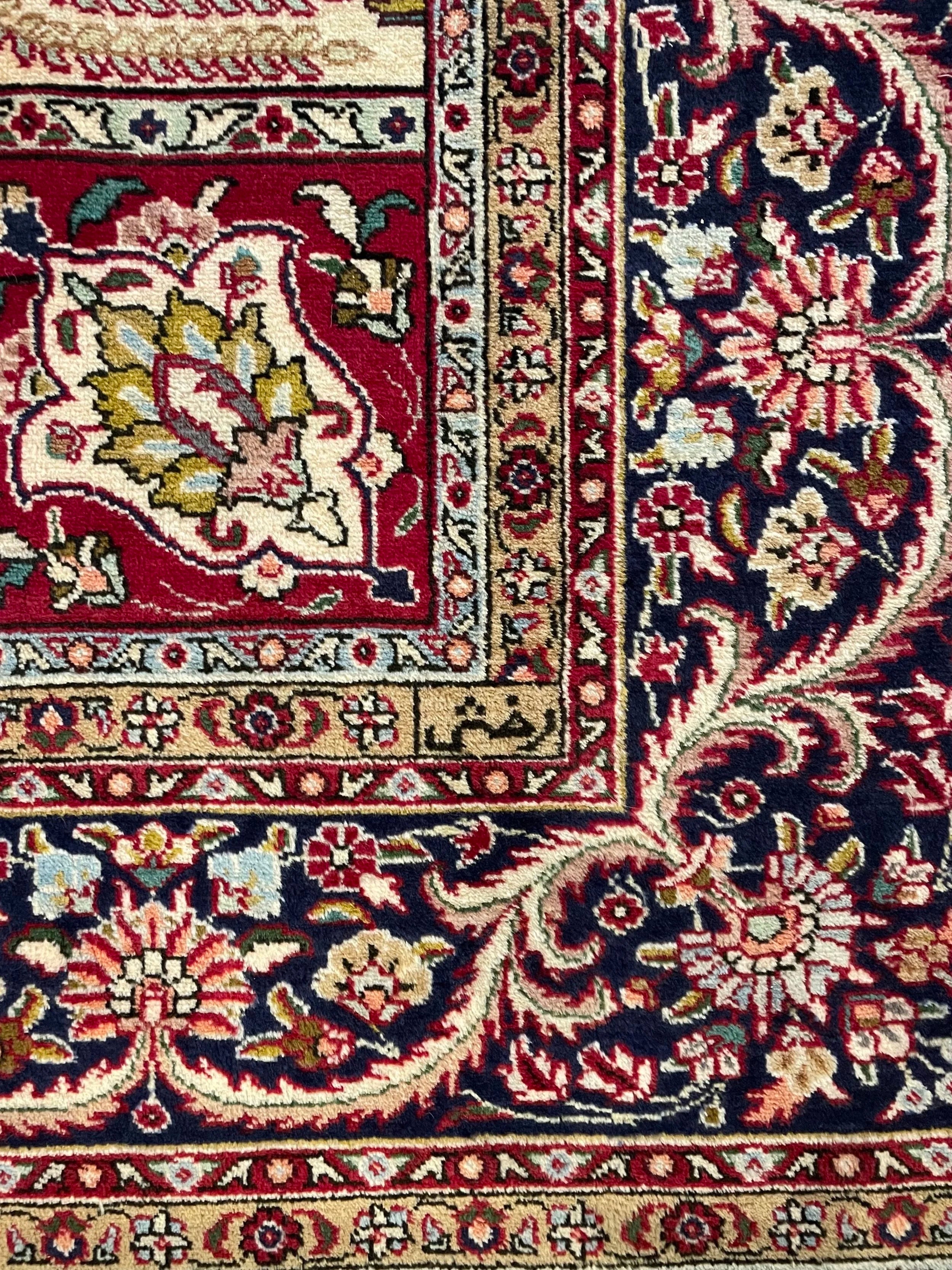 Wool Tabriz Rug (8'4" x 11'7")