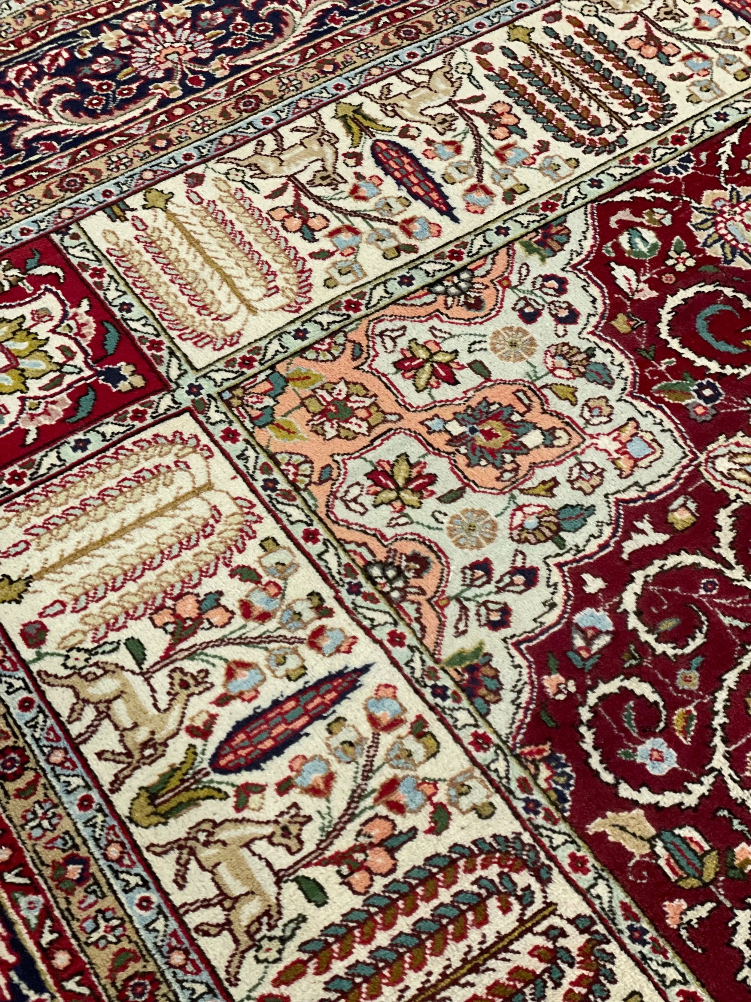 Wool Tabriz Rug (8'4" x 11'7")