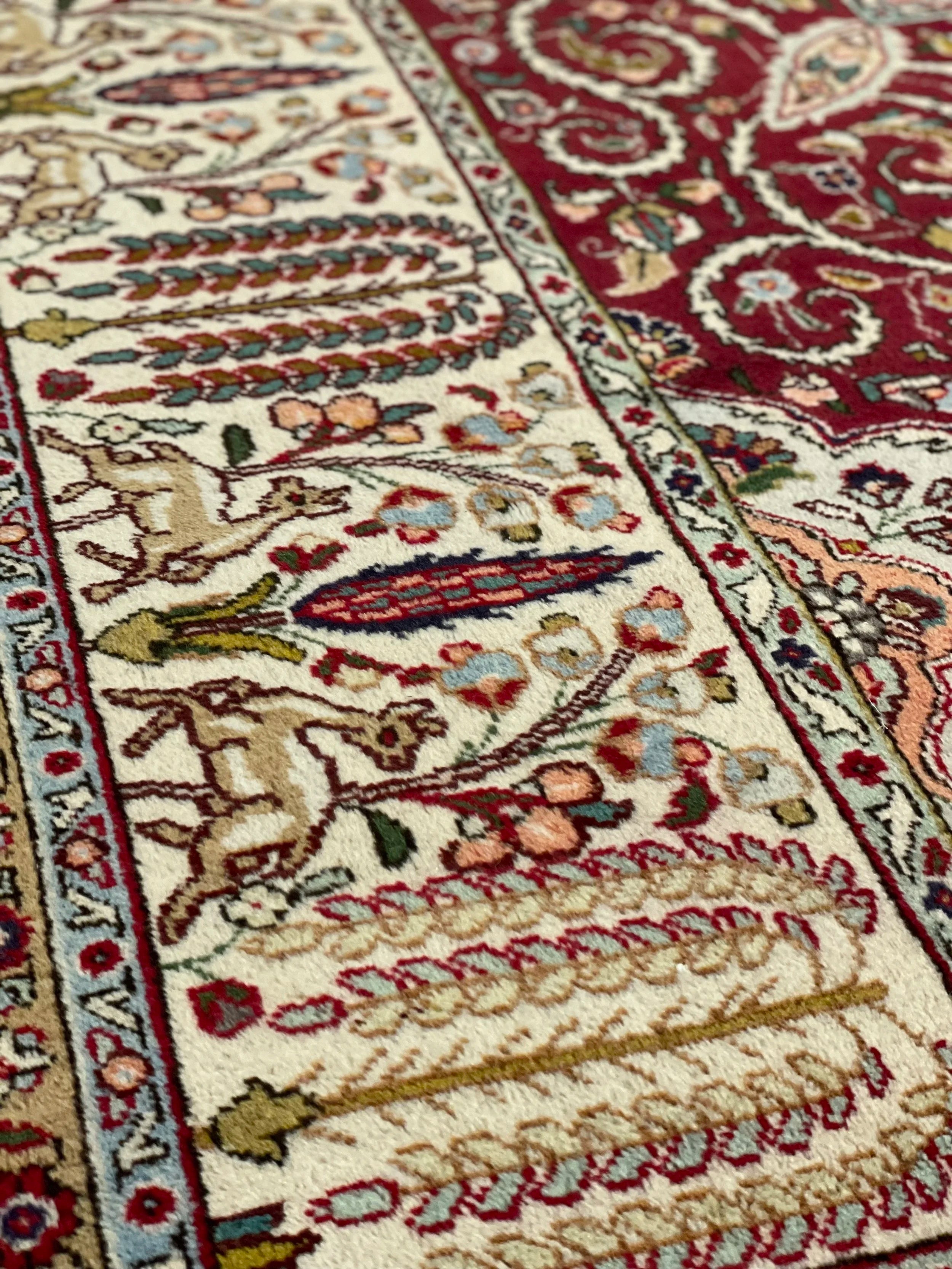 Wool Tabriz Rug (8'4" x 11'7")
