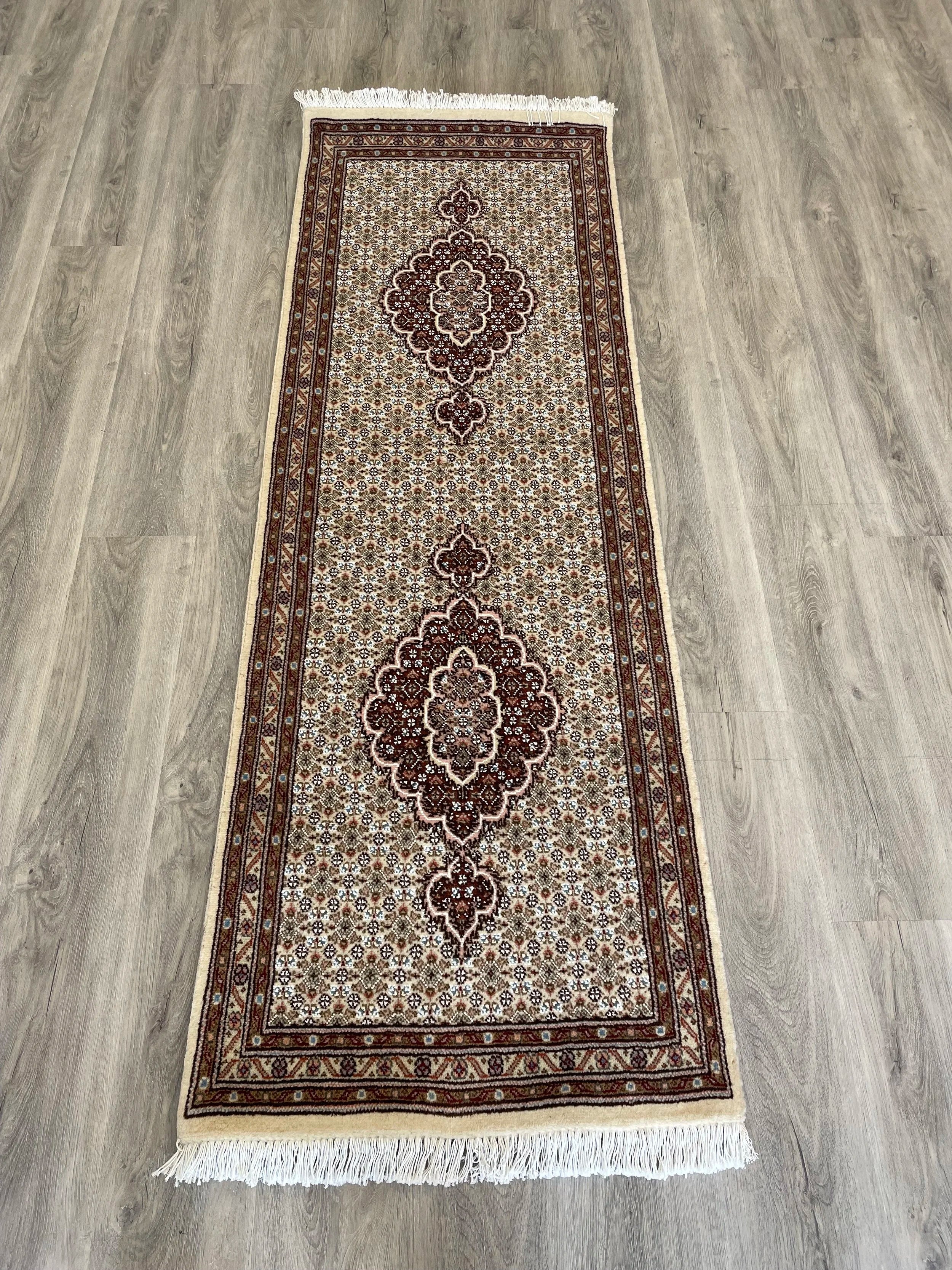 Tabriz Mahi Rug (2'2" x 6'3")
