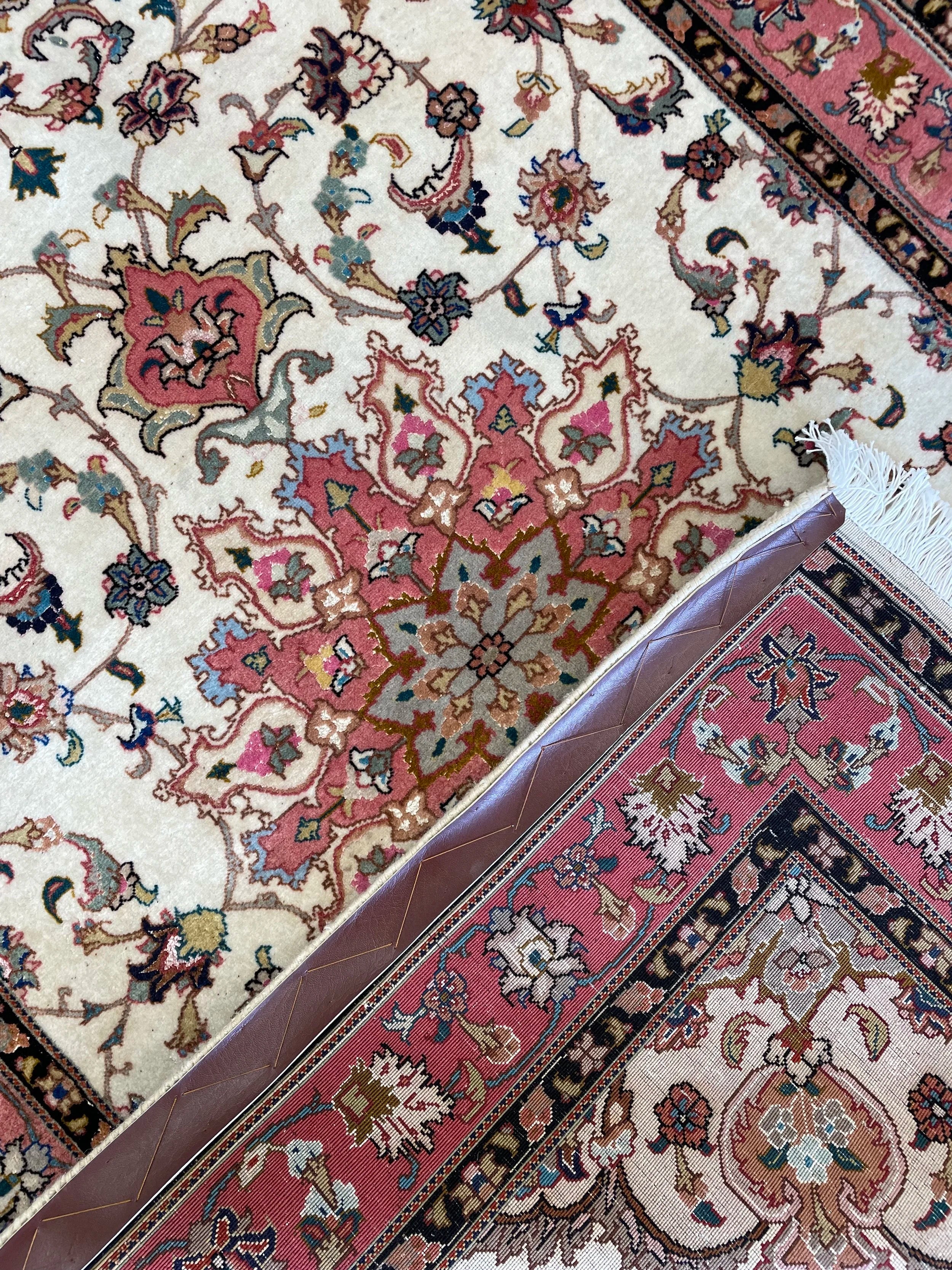 Vintage Tabriz Rug (3'5" x 5'1")