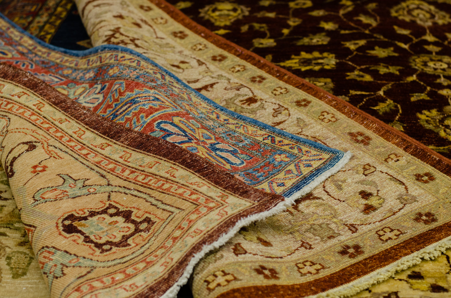 Area rugs sent in for appraisal in Toronto.