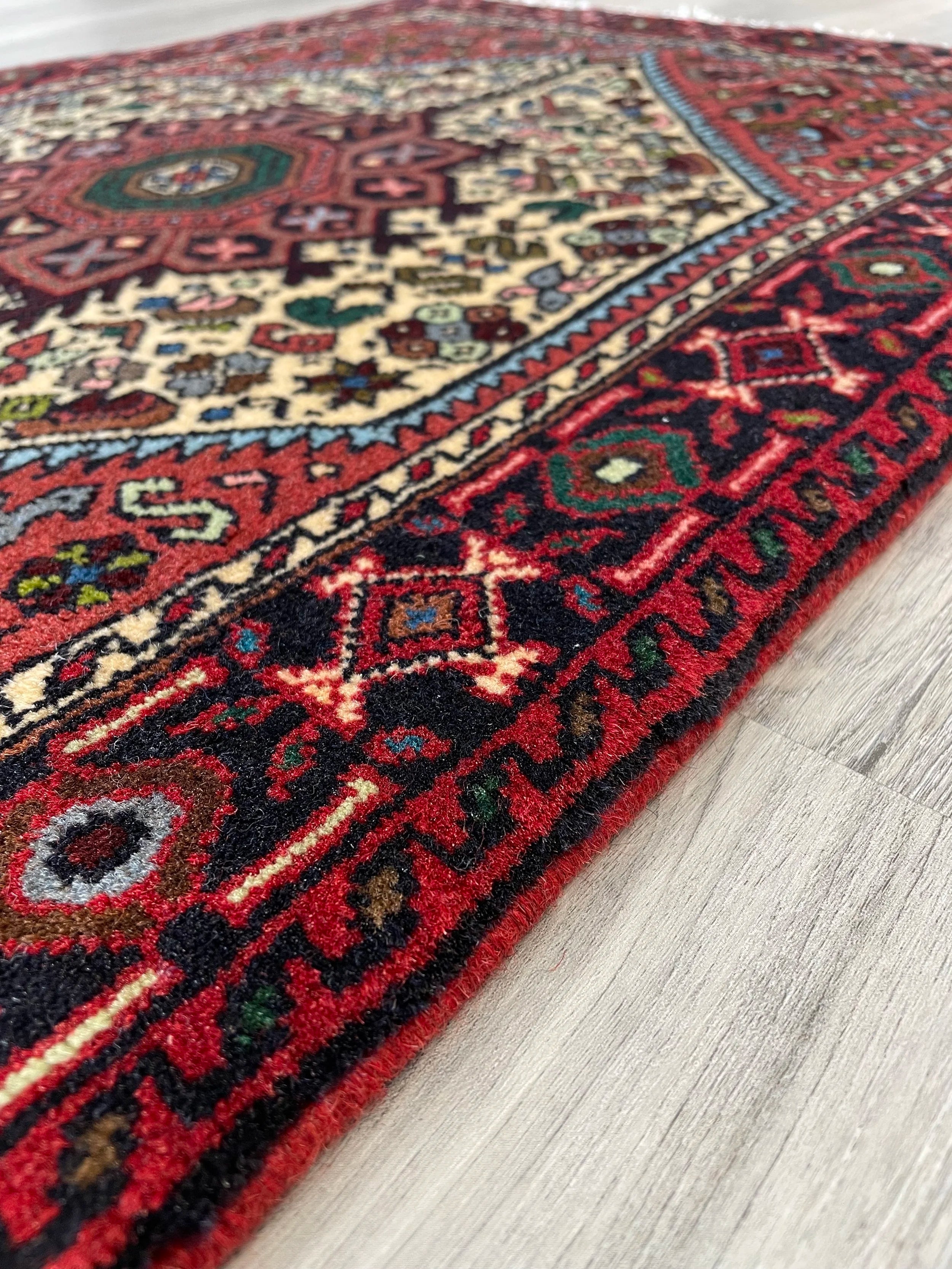 Gholtogh Mini Wool Rug (1'11" x 2'11")