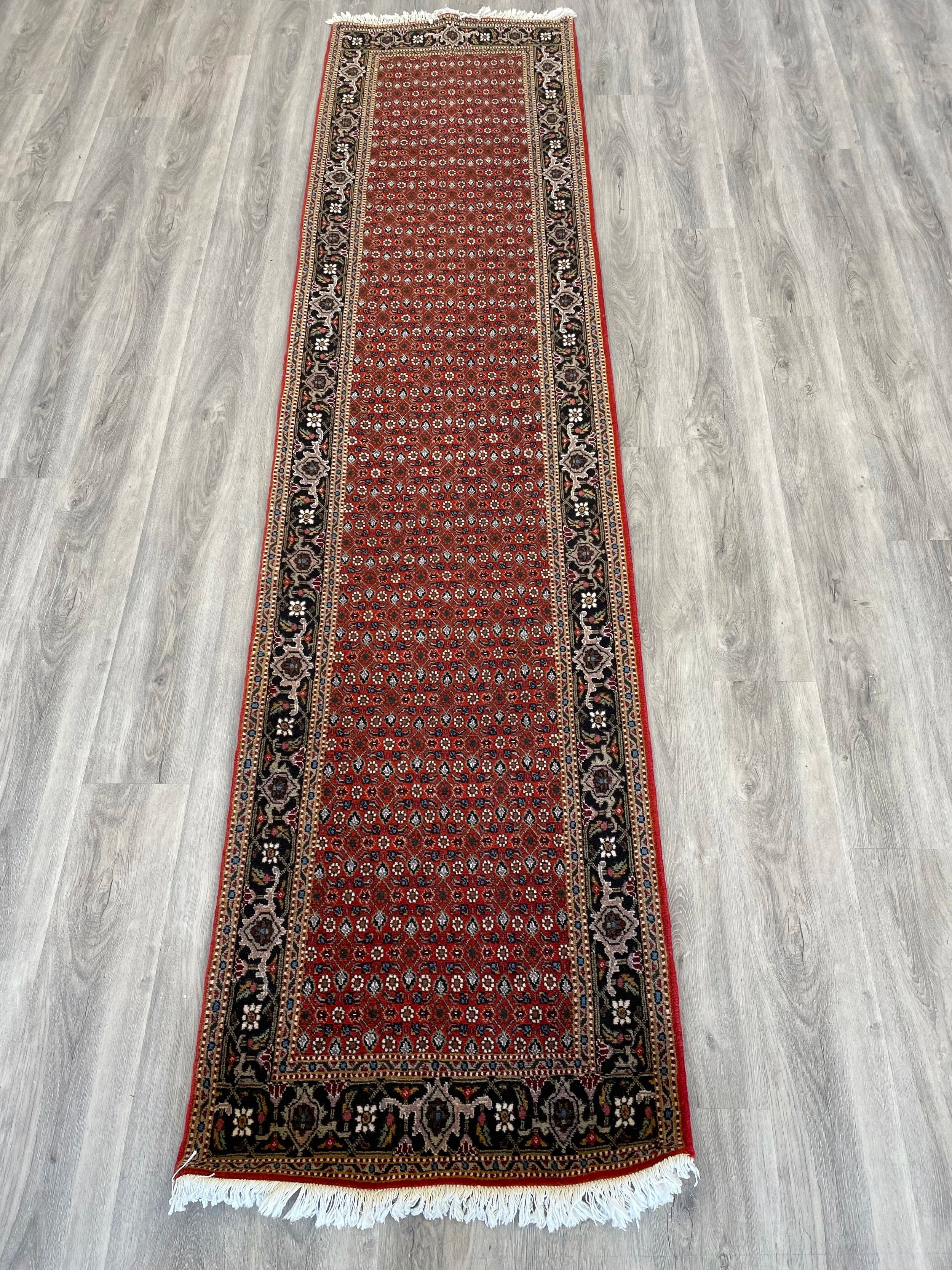 Tabriz Wool & Silk Rug (2'4" x 9'7")