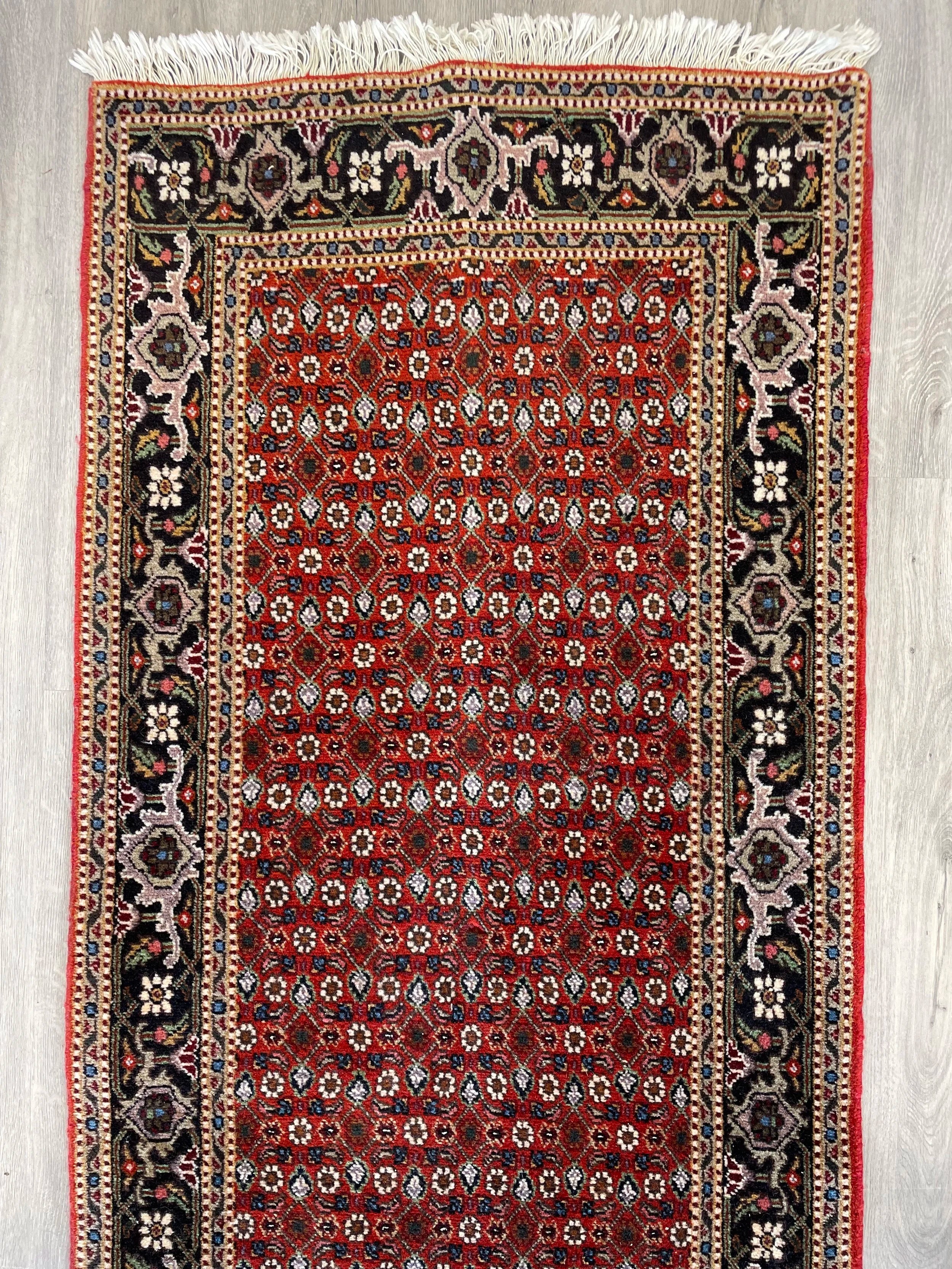 Tabriz Wool & Silk Rug (2'4" x 9'7")