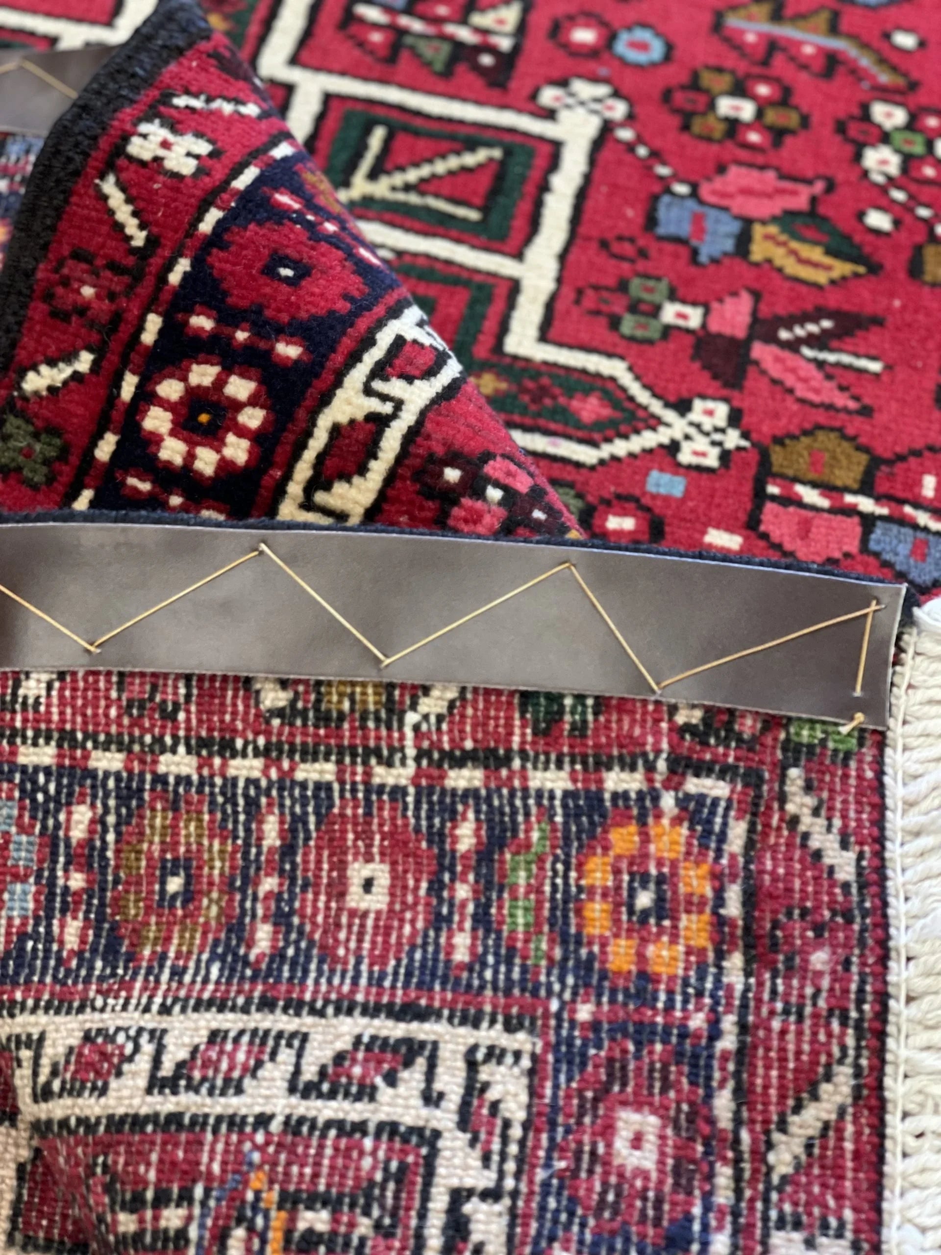Karajeh Wool Runner Rug (3'2" x 10'3")