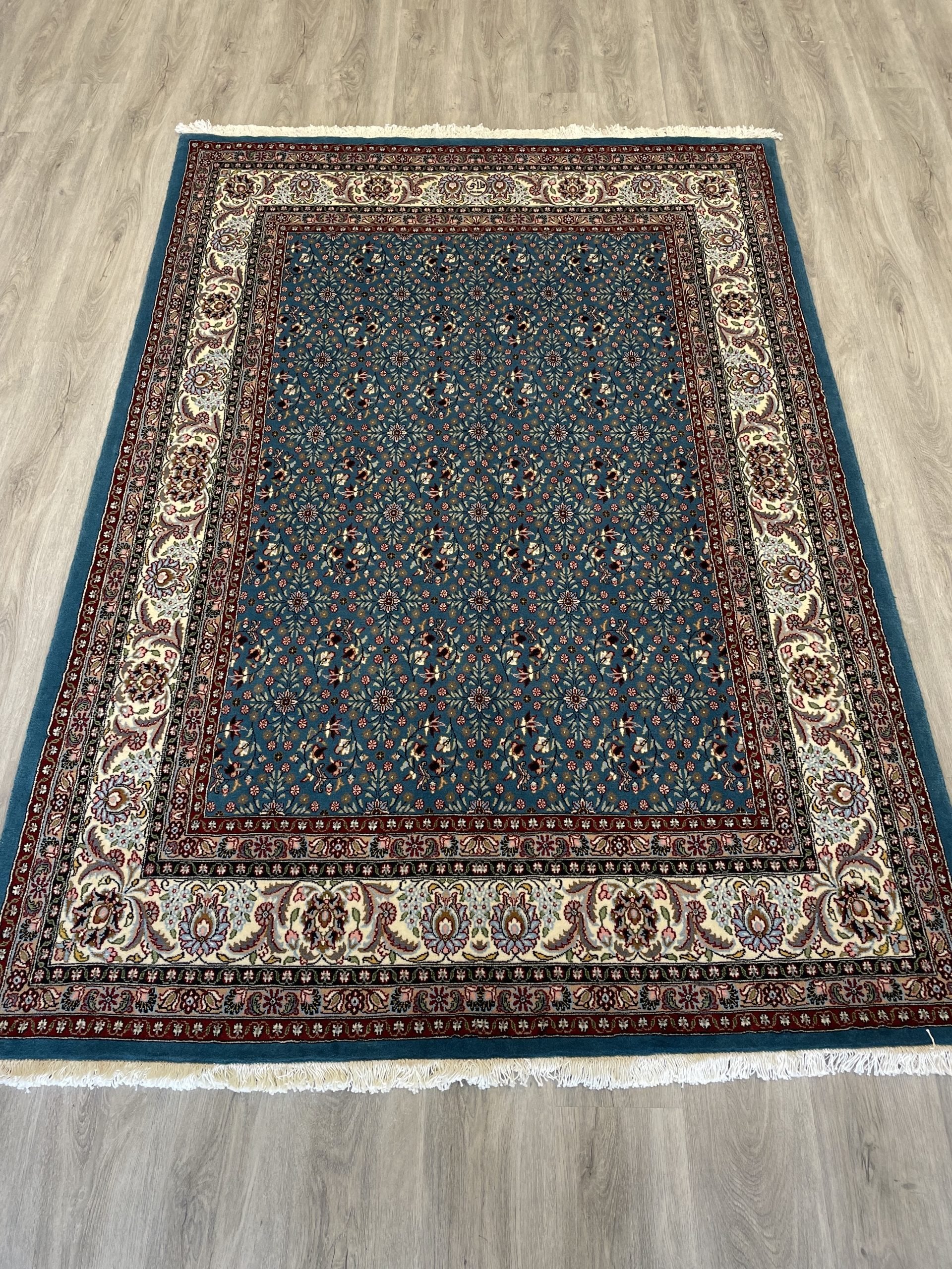 Moud Wool & Silk Rug (5'0" x 7'1")