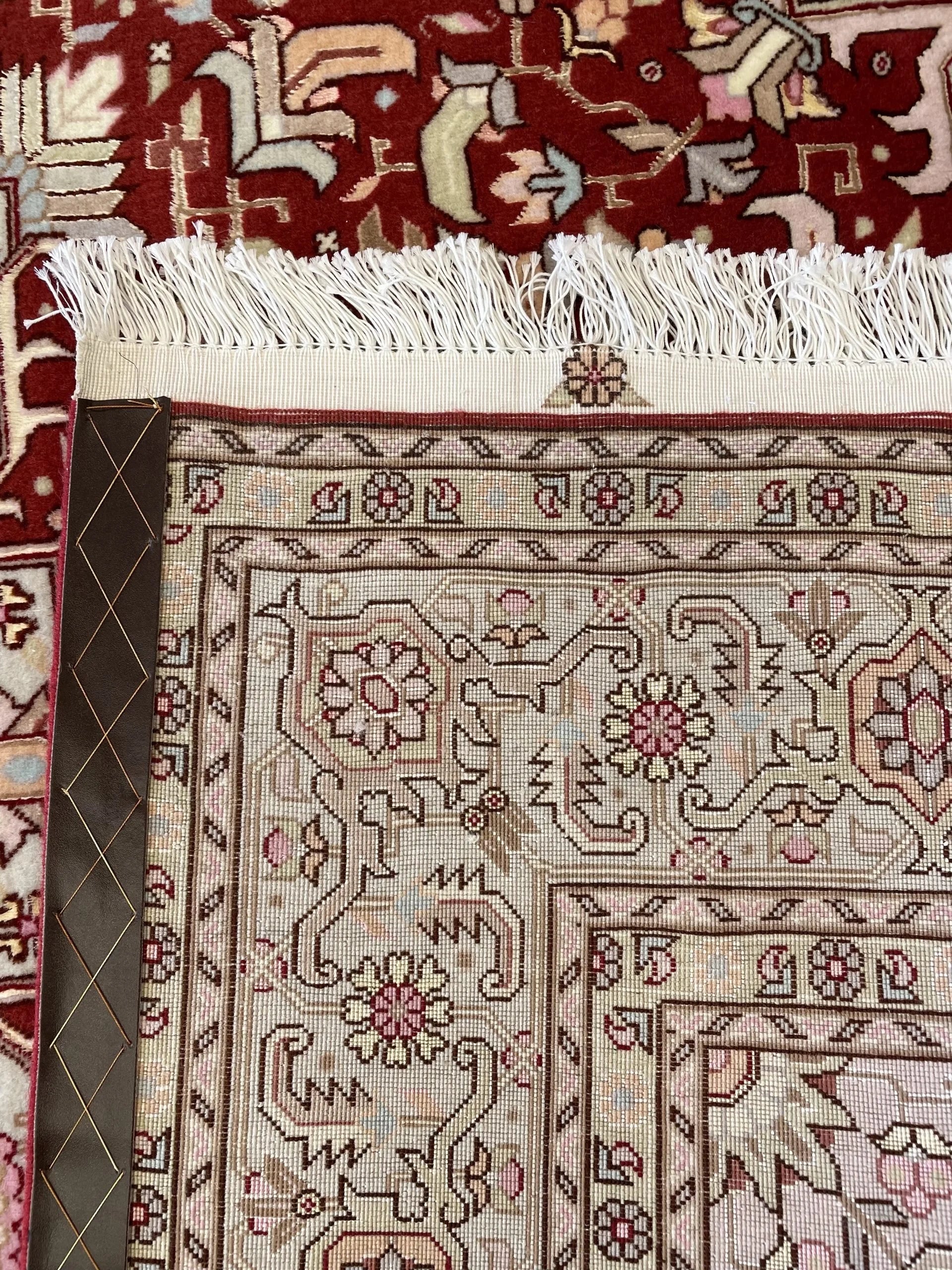 Tabriz Wool & Silk Rug (5'0" x 6'10")