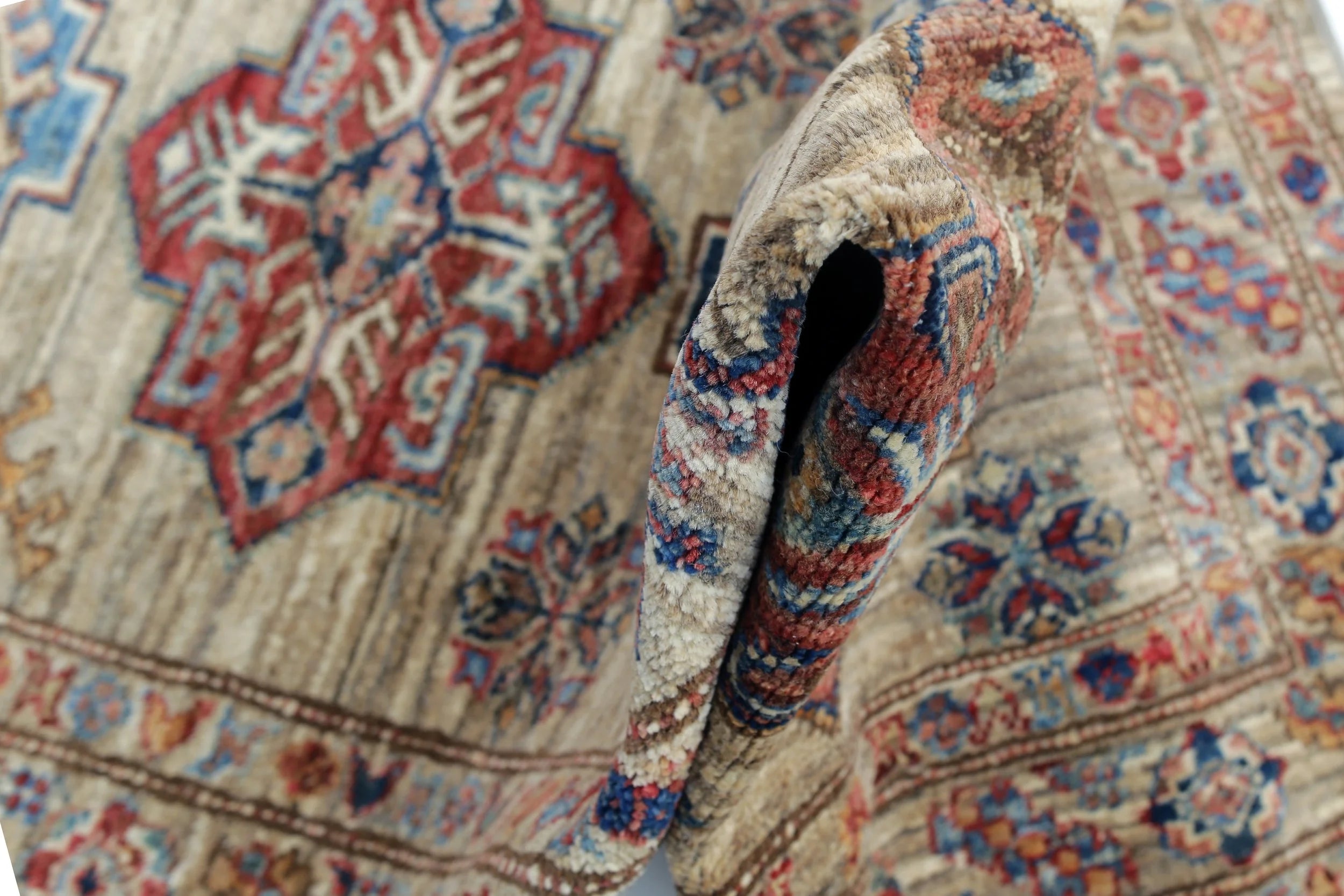 Super Kazak Rug Runner (2'7" x 13'6")