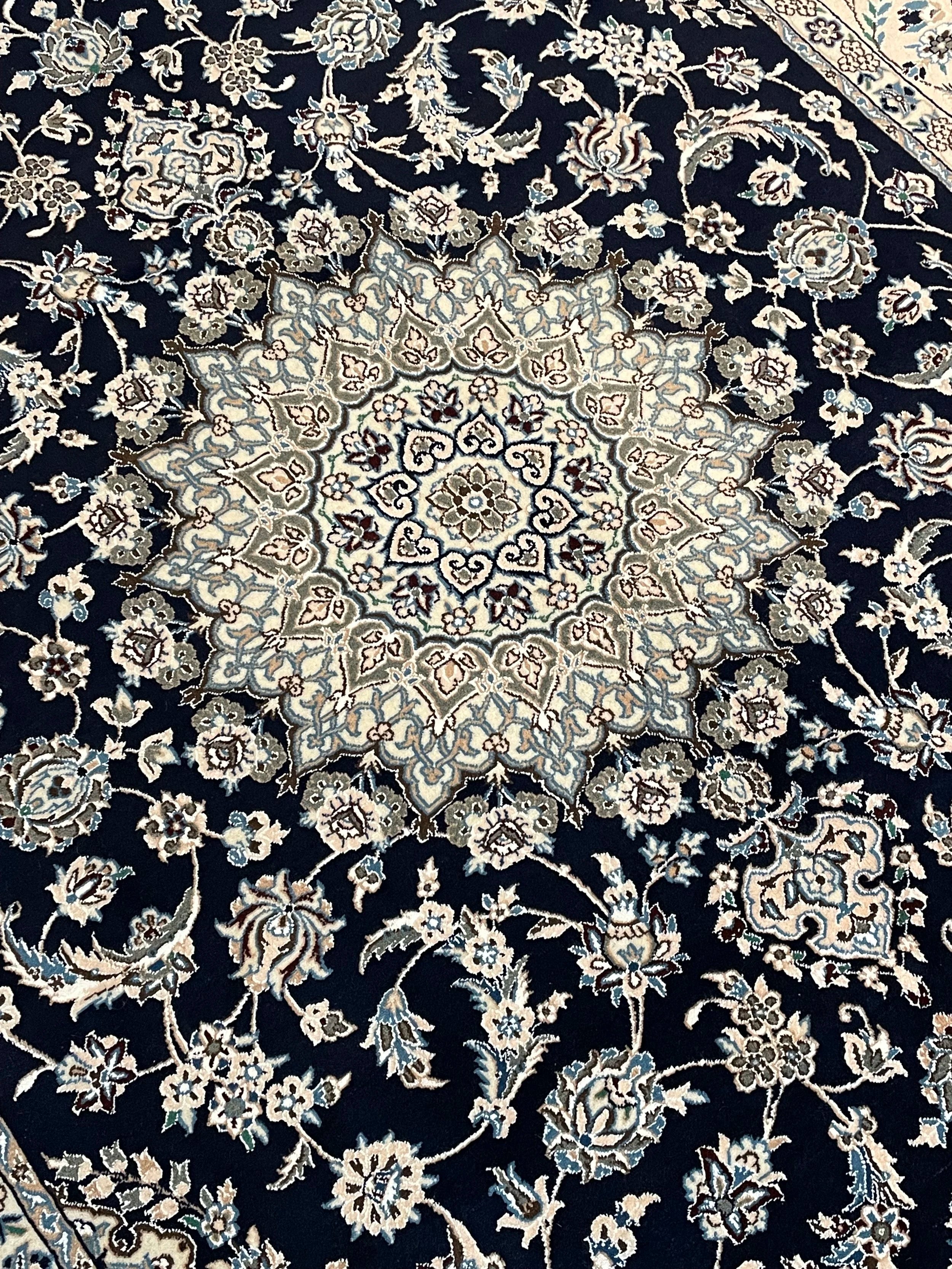 Naeen Wool & Silk Rug (6'8" x 9'7")