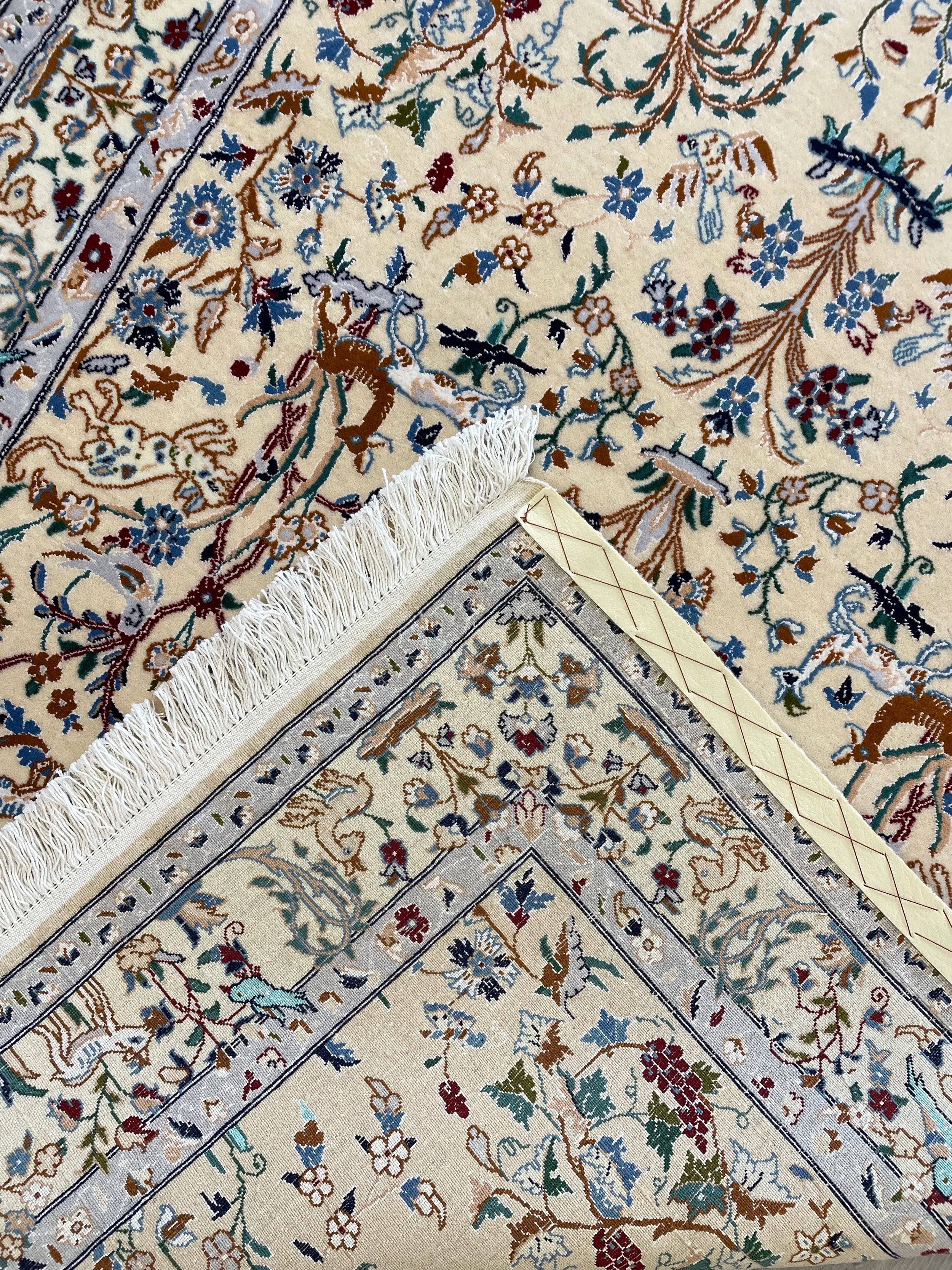 Naeen 6 Ply Wool & Silk Rug (3'5" x 5'5")