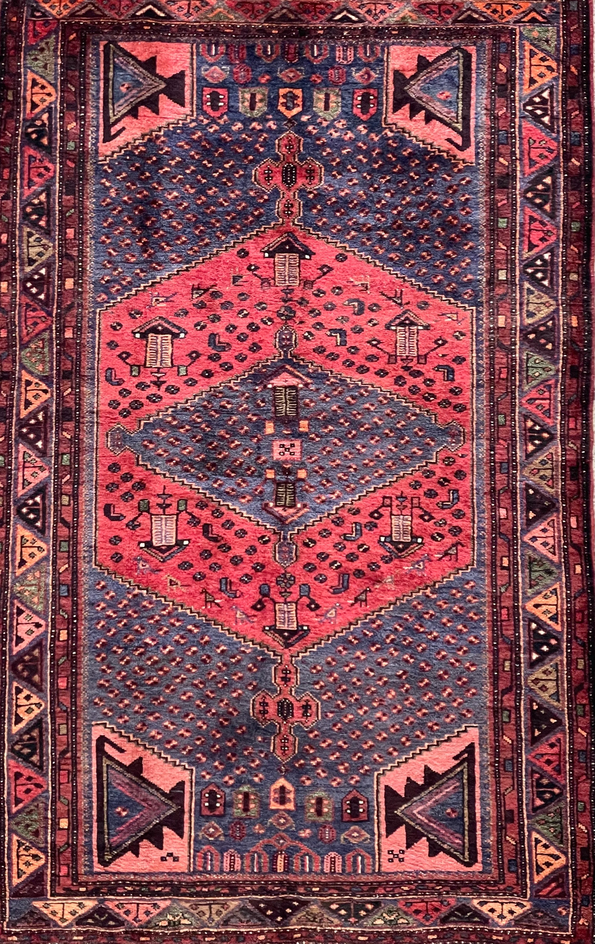 Zanjan Wool Rug (4'8" x 7'5")
