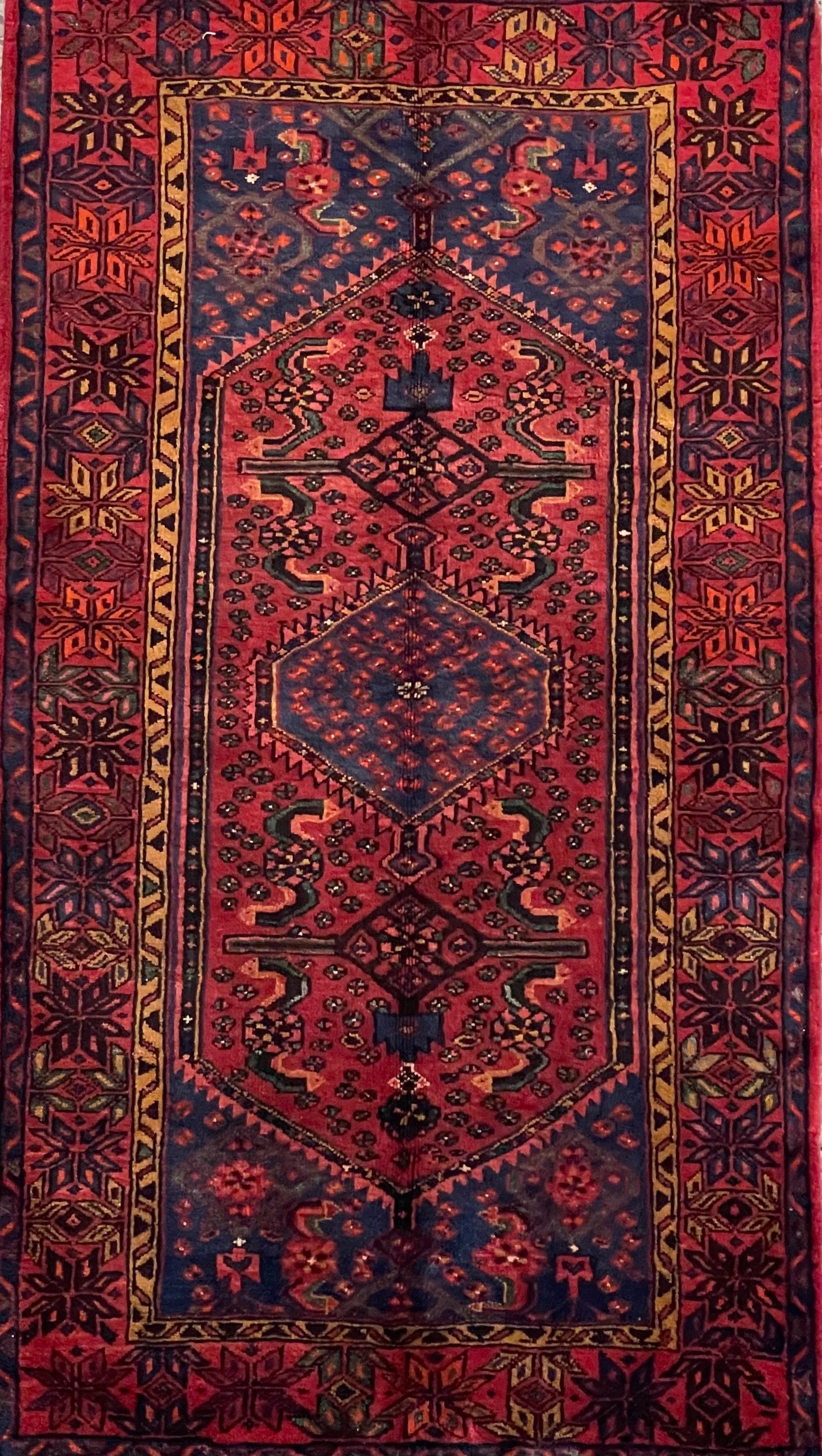 Zanjan Wool Rug (3'9" x 6'8")
