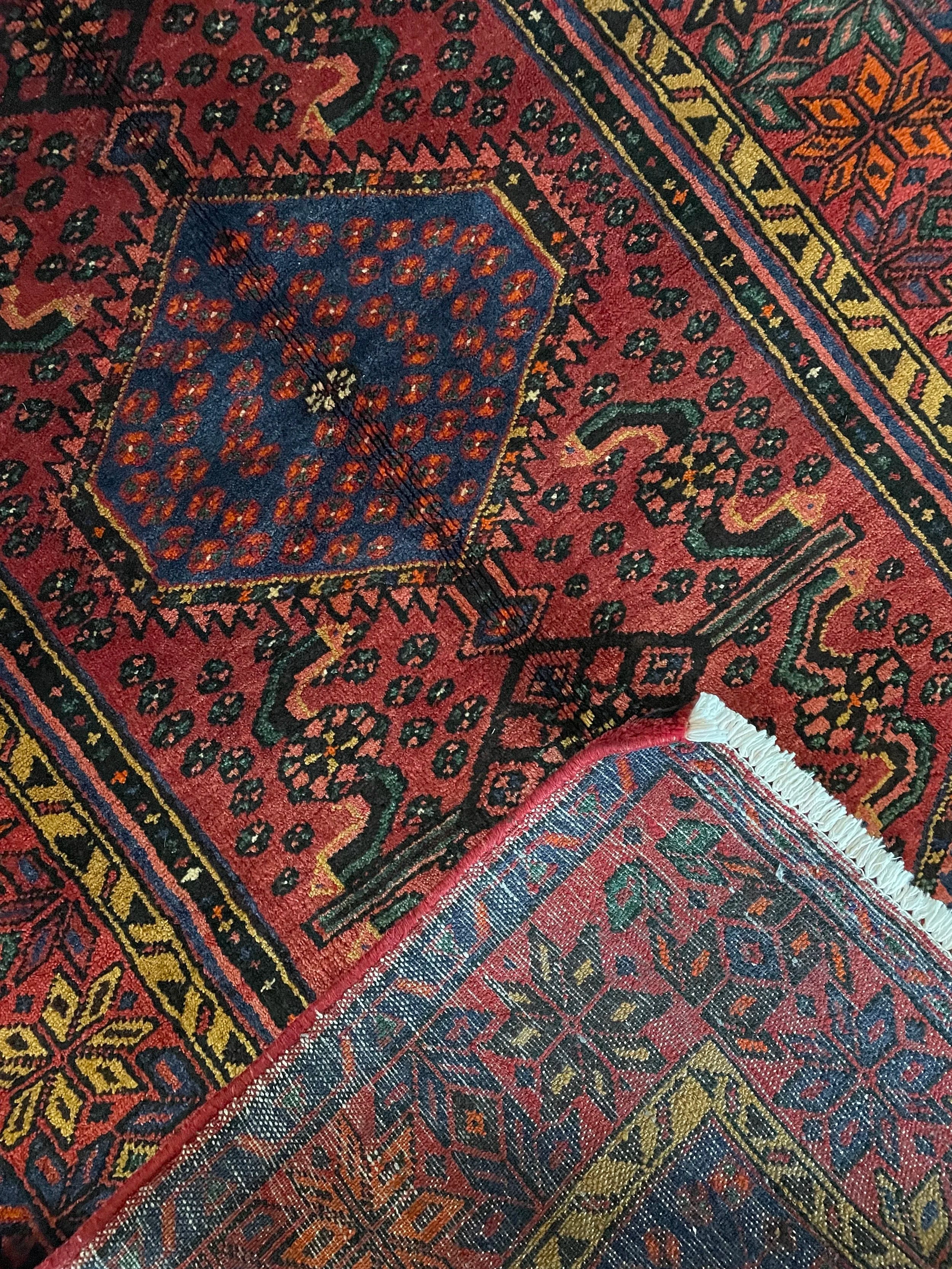 Zanjan Wool Rug (3'9" x 6'8")