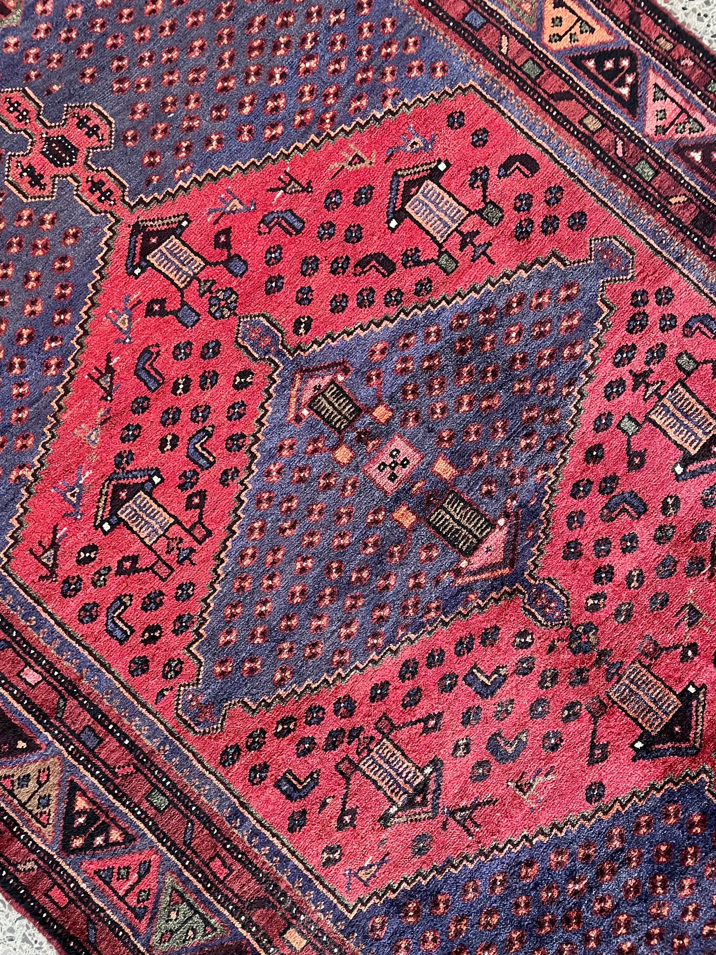 Zanjan Wool Rug (4'8" x 7'5")