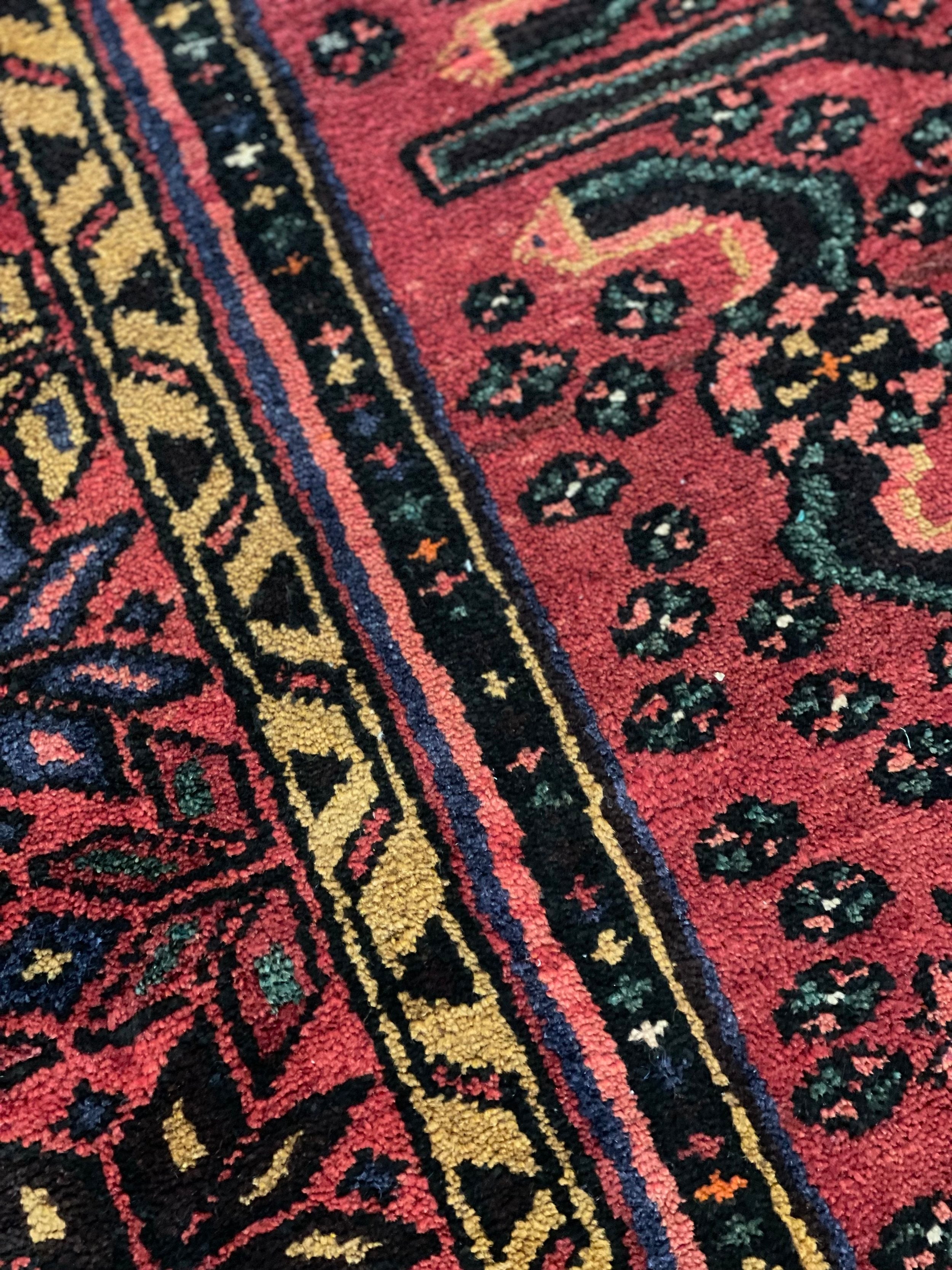 Zanjan Wool Rug (3'9" x 6'8")